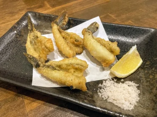 ハゼの天ぷら