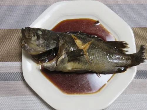 クロソイの煮つけ