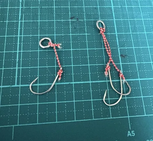 シングルフックとダブルフック