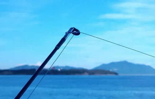 釣り竿の先端