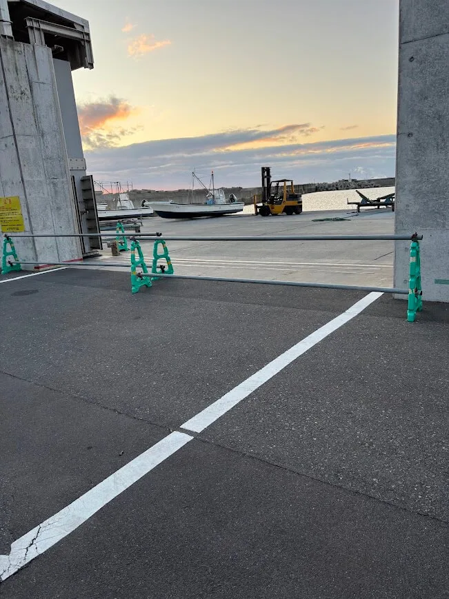 封鎖された入り口